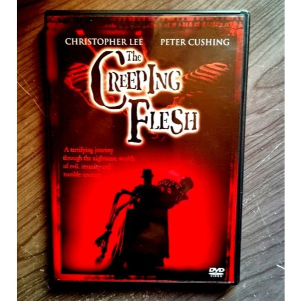 The Creeping Flesh Horror DVD 1972 Movie Peter Cushing Christopher Lee Scary